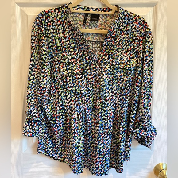 New Directions petite pattern top - Picture 1 of 4